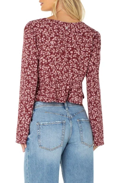 Roxy Night Sky Top In Red
