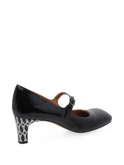 Chie Mihara Samai Squared-toe Pumps In Black