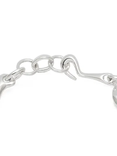 Yoj Agapi Heart-link Bracelet In Pattern