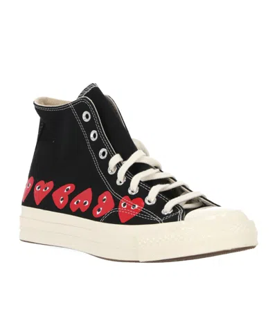 Comme Des Garçons Comme Des Garcons Chuck Taylor High Top Sneakers In Black