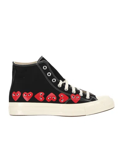 Comme Des Garçons Comme Des Garcons Chuck Taylor High Top Sneakers In Black