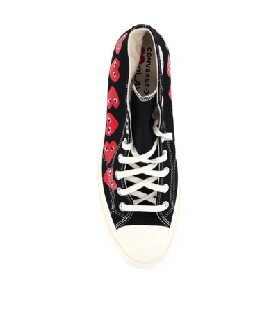 Comme Des Garçons Comme Des Garcons Chuck Taylor High Top Sneakers In Black