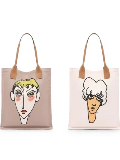 Odeeh Graphic-print Tote Bag In Multi