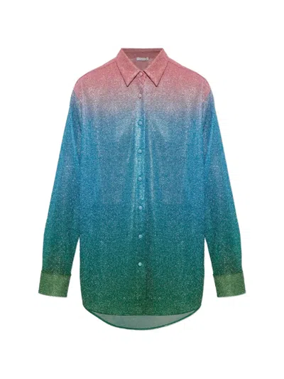 Oseree Gradient-effect Shirt In Multi