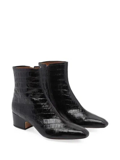 Chie Mihara Cumiya Croc-effect Ankle Boots In Multi