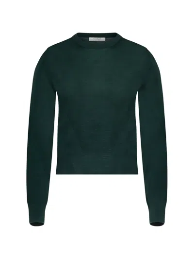 Fforme Mitchell Wool Sweater In Green