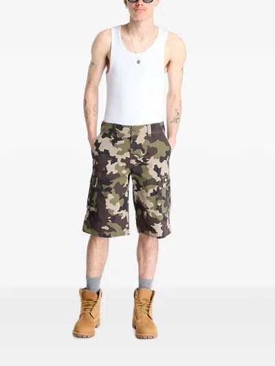 Dickies Eagle Bend Cargo Shorts In Green