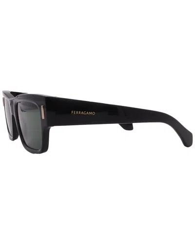 Ferragamo Sf2011s Rectangle-frame Sunglasses