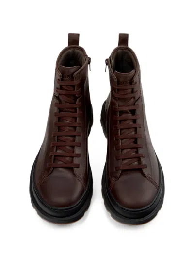 Camper Brutus Ankle Boots In Multi