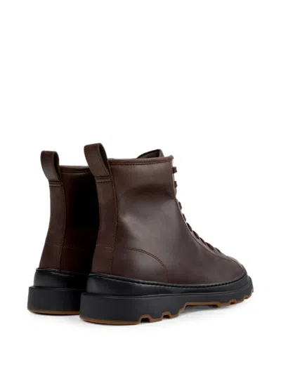 Camper Brutus Ankle Boots In Multi