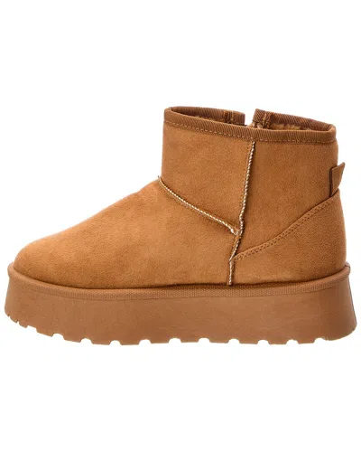 Byblos Suede Boot In Brown