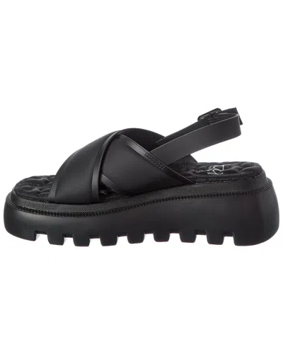 Byblos Platform Sandal In Black