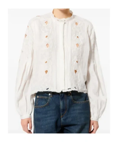 Isabel Marant Rubra Top In White