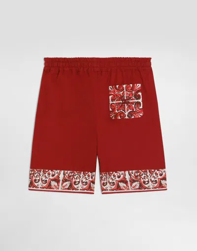 Dolce & Gabbana Bermuda Shorts In Multi