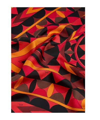 Pucci Manuba Printed Triangle Scarf