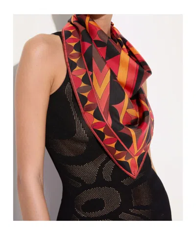 Pucci Manuba Printed Triangle Scarf