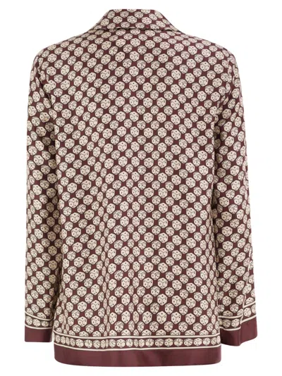 Max Mara 's  Printed Fluid Shirt In Multi
