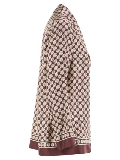 Max Mara 's  Printed Fluid Shirt In Multi