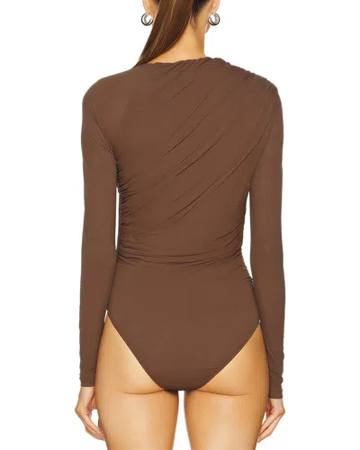 Adele Berto Bodysuit In Brown