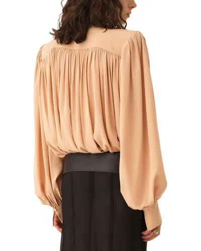 Adele Berto Blouse In Neutral
