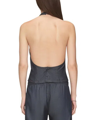 Eb Denim Iris Tank In Black