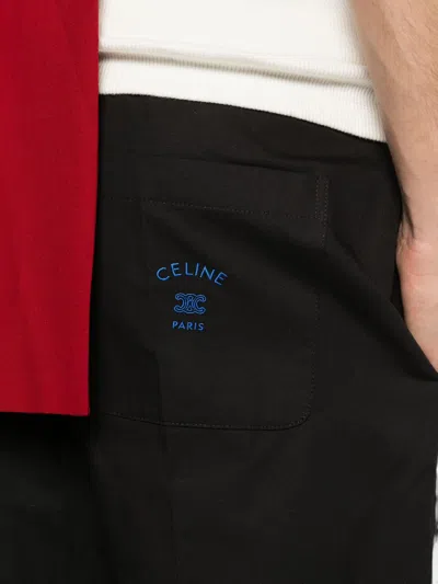 Celine Elasticated Trousers In Black