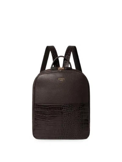 Osprey Kellie Leather Backpack In Brown