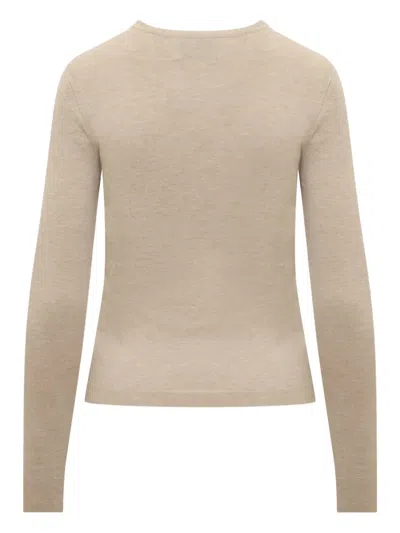 Isabel Marant Gio Pullover Mit Reissverschluss In Brown