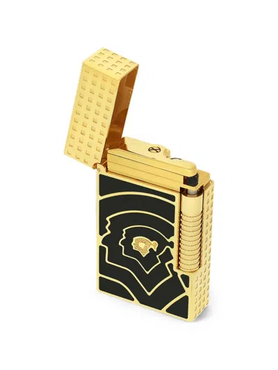 St Dupont Patterned Lighter In Multi