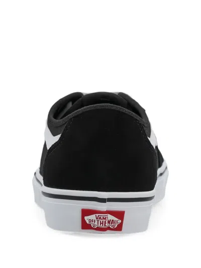 Vans Filmore Decon Va3wkz5lm Sneakers Black White Lace Up Skateboard Shoes In Black