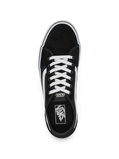 Vans Filmore Decon Va3wkz5lm Sneakers Black White Lace Up Skateboard Shoes In Black