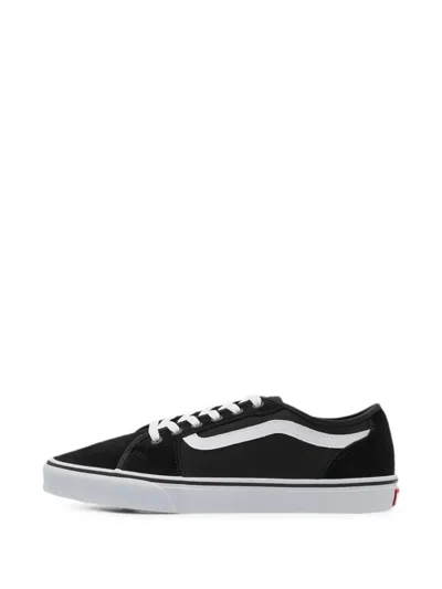 Vans Filmore Decon Va3wkz5lm Sneakers Black White Lace Up Skateboard Shoes In Black