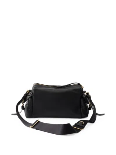 Prada Explore Small Nappa Leather Bag In Black