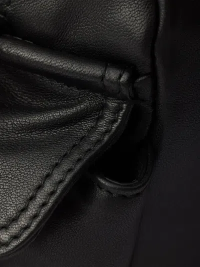 Prada Explore Small Nappa Leather Bag In Black