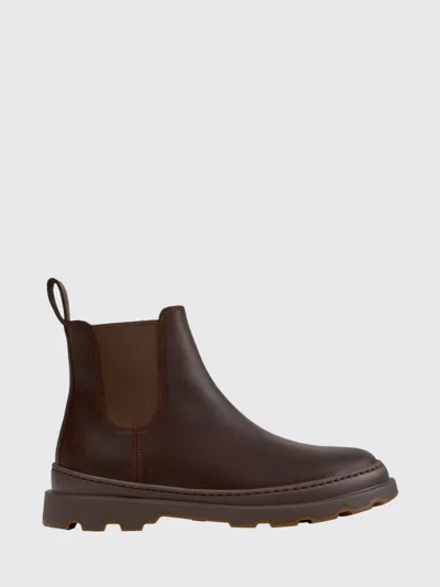 Camper Brutus+ Ankle Boots In Animal Print