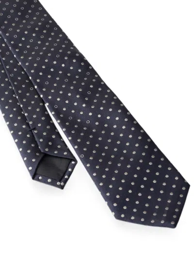Prada Silk Tie In Blue
