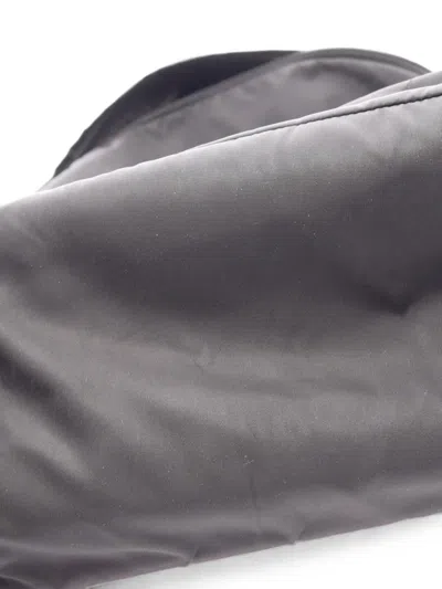 Pre-owned Prada 2000s Logo-triangle Backpack In Black