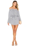 Faithfull The Brand Bisque Playsuit In Gray