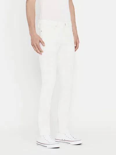 Frame Belt Loop Jeans In White