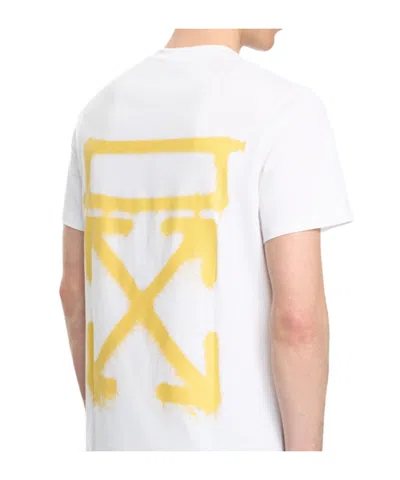 Off-white Printed T-shirt In White