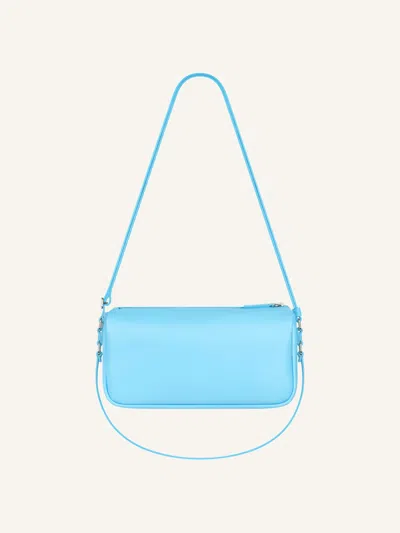 Courrèges Small Three Sixty Shoulder Bag In Blue