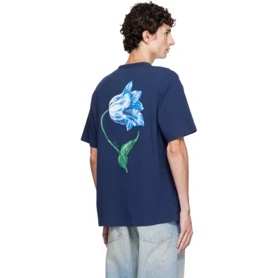 Kenzo Tulip Embroidered Cotton T-shirt