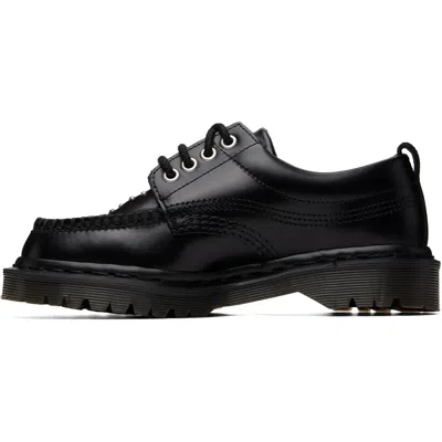Dr. Martens Black Lowell Stud Derbys In Black