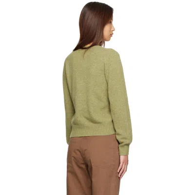 Nothing Written Green Marsh V-neck Pullover Sweater