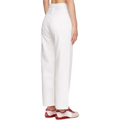 Agolde White Ren Jeans