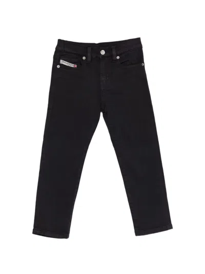 Diesel Black Kids Jeans  In Black