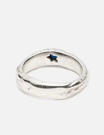 Twojeys Blue Stone Ring In Silver/银色/銀色/실버/シルバー