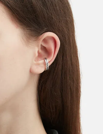 Twojeys Icon Monogram Earcuff In Silver/银色/銀色/실버/シルバー