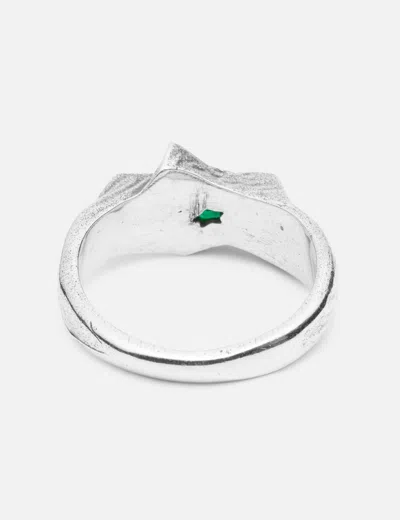 Twojeys Green Calda Ring In Silver/银色/銀色/실버/シルバー