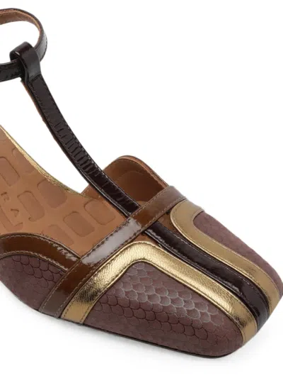 Chie Mihara Volai Squared-toe Pumps In Multi